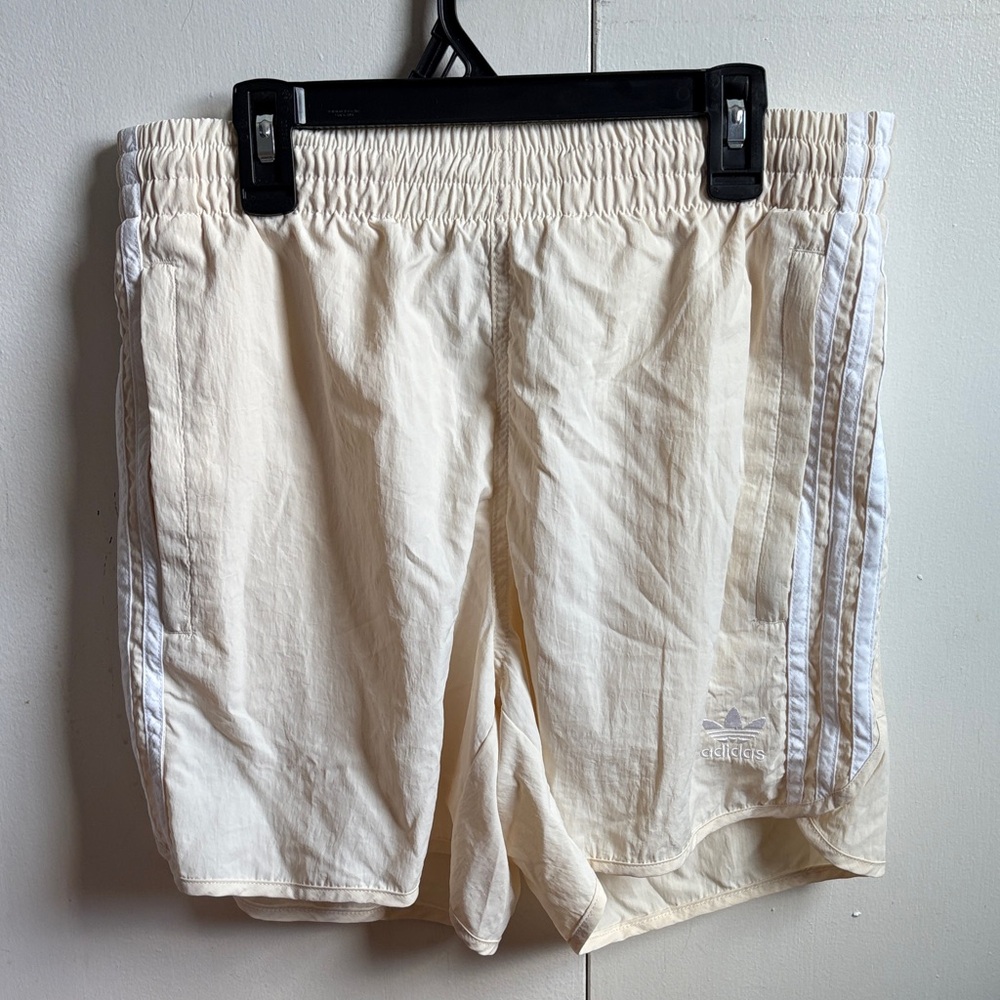 Adidas Women's Athletic Cream Shorts